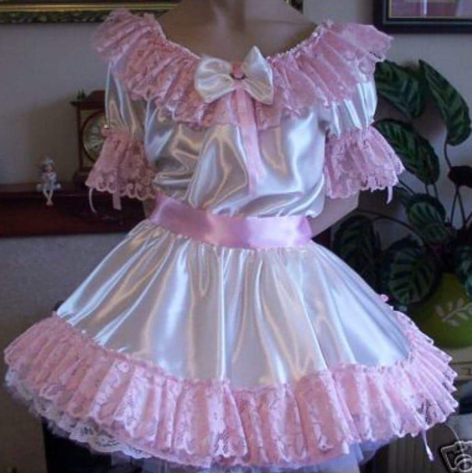 pinksatincreamlacemaidsdress.jpeg